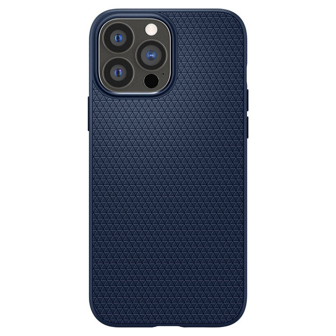 Spigen - Coque Liquid Air pour iPhone 13 Pro Max, bleue