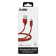 SBS - Câble Lightning / USB (1m), rouge