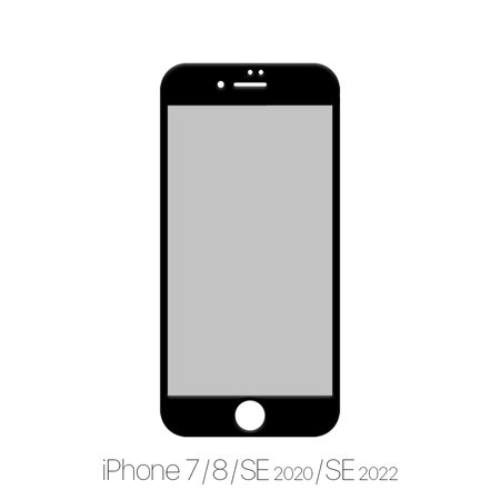 FixPremium Privacy Anti-Spy Glass - Verre Trempé pour iPhone 7, 8, SE 2020 & SE 2022