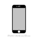 FixPremium Privacy Anti-Spy Glass - Verre Trempé pour iPhone 7, 8, SE 2020 & SE 2022