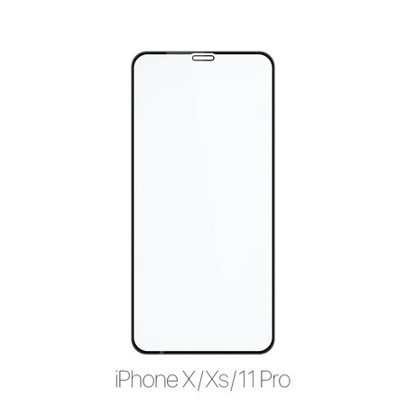 FixPremium FullCover Glass - Verre trempé pour iPhone X, XS et 11 Pro