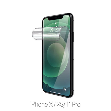 FixPremium HydroGel HD - Protecteur d'écran iPhone X, XS & 11 Pro