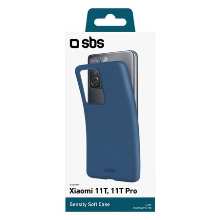 SBS - Étui Sensity pour Xiaomi 11T, Xiaomi 11T Pro, bleu