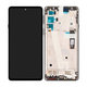 Motorola Edge 20 XT2143 - Écran LCD + Écran tactile + Cadre (Gris givré) - 5D68C19192 Genuine Service Pack