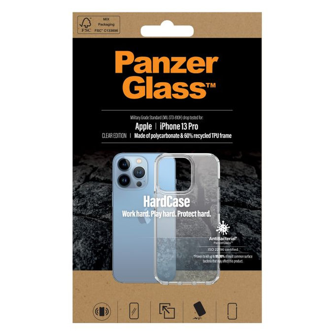PanzerGlass - Étui HardCase AB pour iPhone 13 Pro, transparent