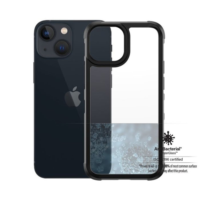 PanzerGlass - Étui SilverBullet ClearCase AB pour iPhone 13 mini, noir