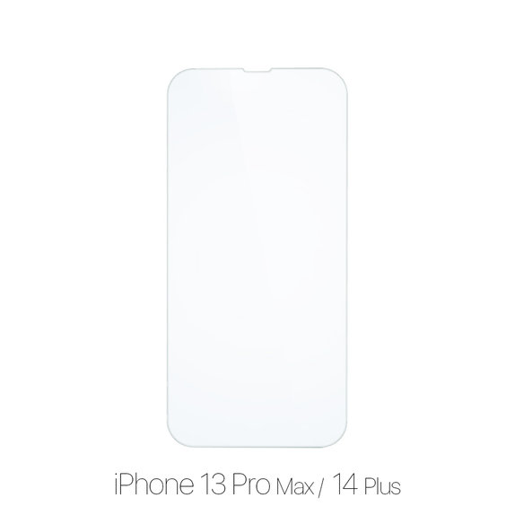 FixPremium Glass - Verre trempé pour iPhone 13 Pro Max et 14 Plus