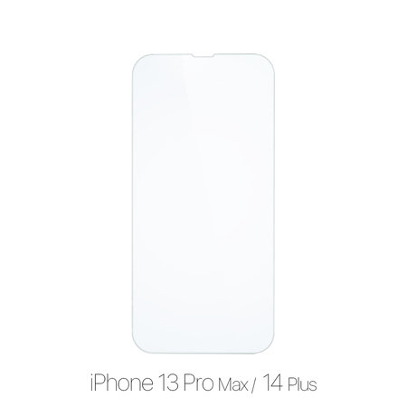 FixPremium Glass - Verre trempé pour iPhone 13 Pro Max et 14 Plus