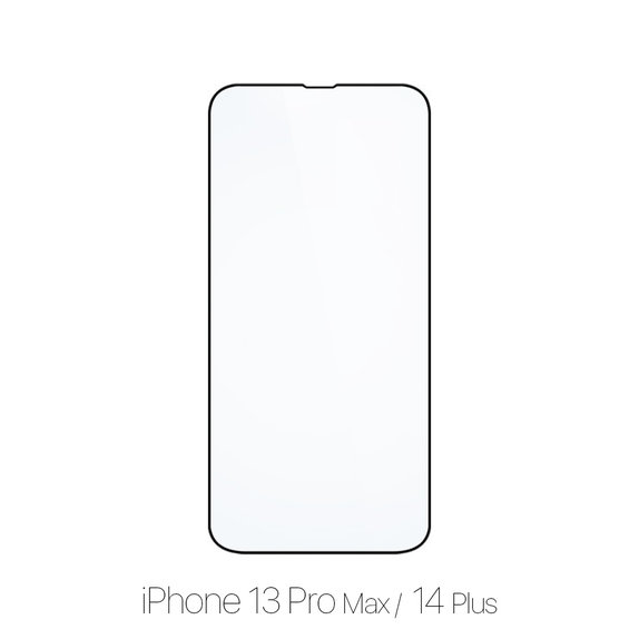 FixPremium FullCover Glass - Verre trempé pour iPhone 13 Pro Max et 14 Plus