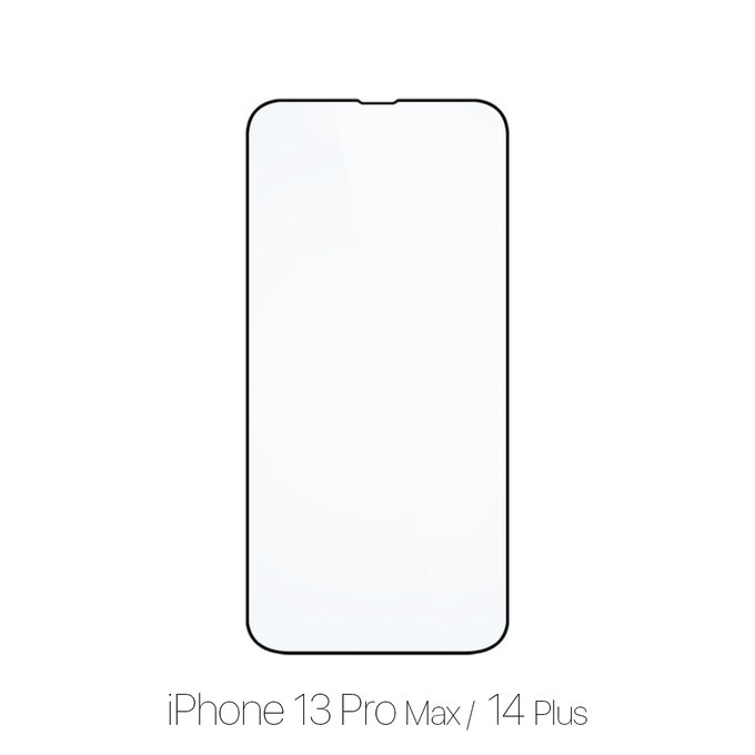 FixPremium FullCover Glass - Verre trempé pour iPhone 13 Pro Max et 14 Plus