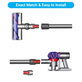 Dyson V-series, Outsize - Tube d'aspiration (Argent)
