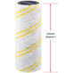 Kärcher FC 3, FC 5, FC 7 - Jeu de rouleaux multi-surfaces (Jaune)