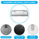 Xiaomi Mi Robot Vacuum Mop Pro (P), Viomi V2 Pro, V3, SE - Poubelle (Transparent)