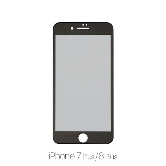 FixPremium Privacy Anti-Spy Glass - Verre trempé pour iPhone 7 Plus et 8 Plus