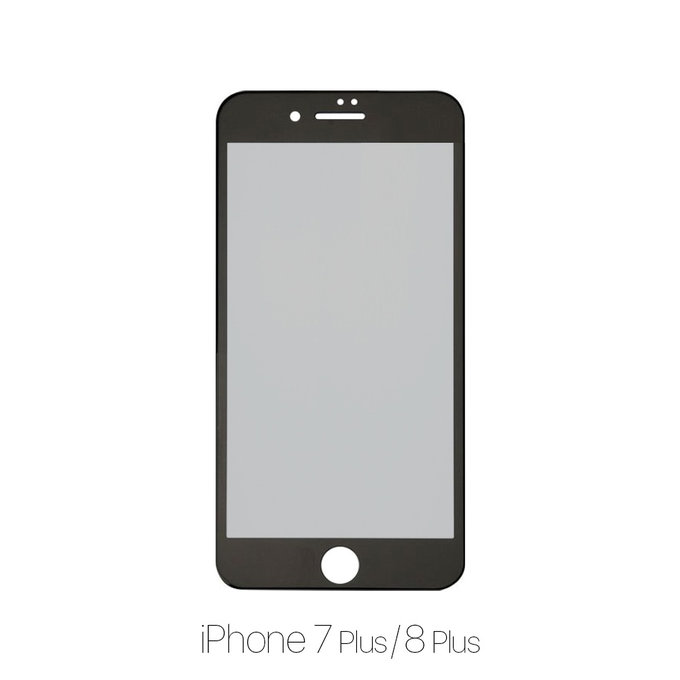FixPremium Privacy Anti-Spy Glass - Verre trempé pour iPhone 7 Plus et 8 Plus