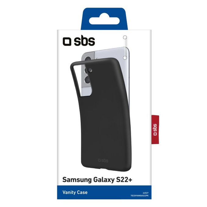 SBS - Étui Vanity pour Samsung Galaxy S22+, noir