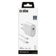 SBS - Adaptateur de charge 20W USB-C PowerDelivery + Câble Lightning (1m), blanc