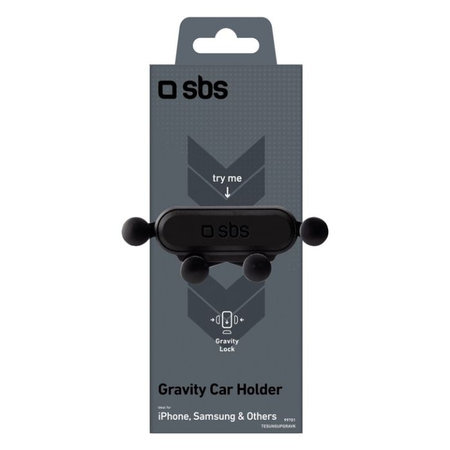 SBS - Support voiture Gravity, à grille, noir