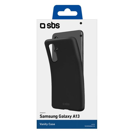 SBS - Étui Vanity pour Samsung Galaxy A13 5G & A04s, noir