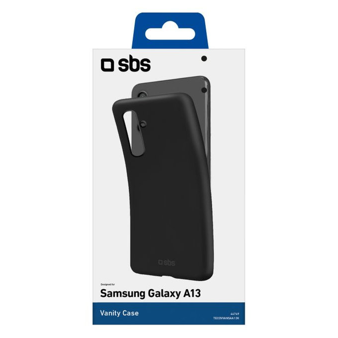 SBS - Étui Vanity pour Samsung Galaxy A13 5G & A04s, noir