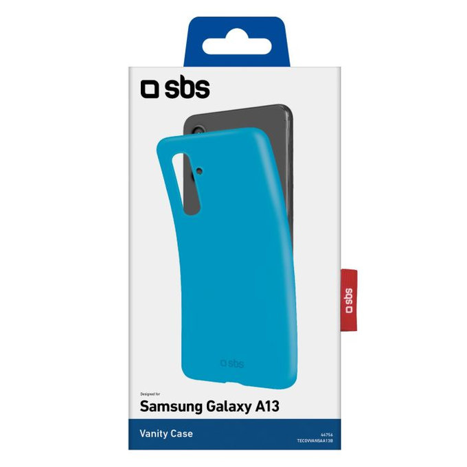 SBS - Étui Vanity pour Samsung Galaxy A13 5G & A04s, bleu