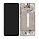 Samsung Galaxy A33 5G A336B - Écran LCD + Écran tactile + Cadre (Blanc génial) - GH82-28143B, GH82-28144B Genuine Service Pack