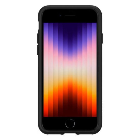 Spigen - Coque Ultra Hybride pour iPhone 7, 8, SE 2020 & SE 2022, Frost Black