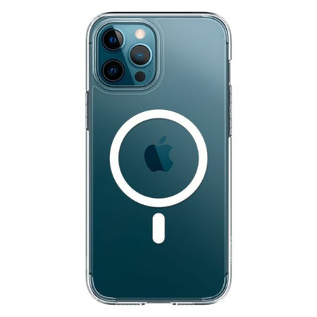 Spigen - Coque Ultra Hybrid s MagSafe pour iPhone 12 & 12 Pro, blanc