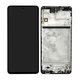 Samsung Galaxy M53 5G M536B - Écran LCD + Ecran Tactile + Cadre (Noir) - GH82-28812A, GH82-28895A Genuine Service Pack