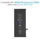 Apple iPhone SE (2e génération 2020) - Batterie A2312 1821 mAh Service Pack