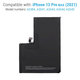 Apple iPhone 13 Pro Max - Batterie A2653 4352mAh Service Pack