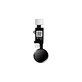 Apple iPhone 7, 7 Plus, 8, 8 Plus, SE (2020), SE (2022) - Bouton Home JCID 7 Gen (Gris sidéral, Noir)