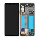 Sony Xperia 10 IV XQCC54 - Écran LCD + Écran tactile + Cadre (Noir) - A5047173A Genuine Service Pack