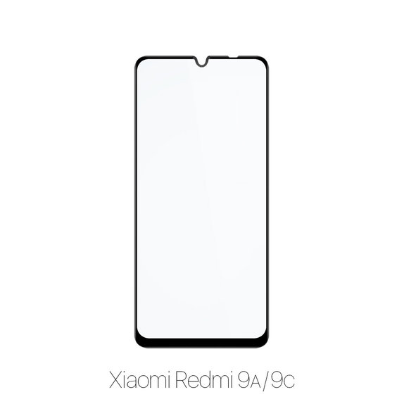 FixPremium FullCover Glass - Verre trempé pour Xiaomi Redmi 9A & 9C