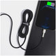 Baseus - Câble Lightning / USB-C (2m), noir