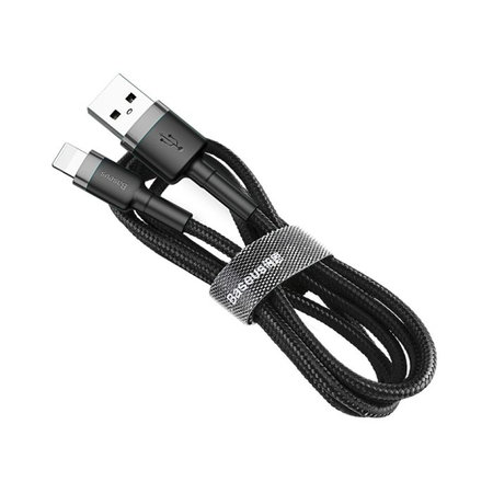 Baseus - Câble Lightning / USB (1m), noir