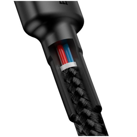 Baseus - Câble USB-C / USB-C (2m), noir