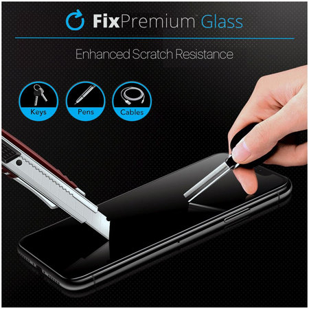 FixPremium FullCover Glass - Verre trempé pour iPhone XR et 11
