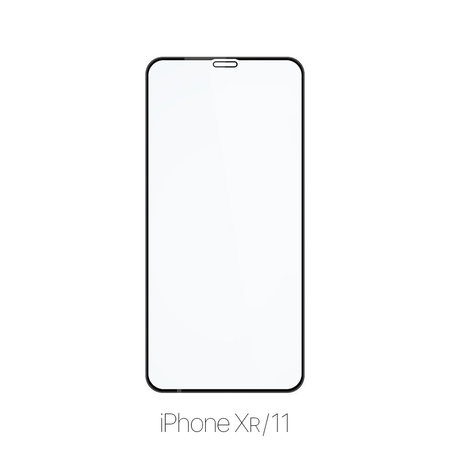 FixPremium FullCover Glass - Verre trempé pour iPhone XR et 11
