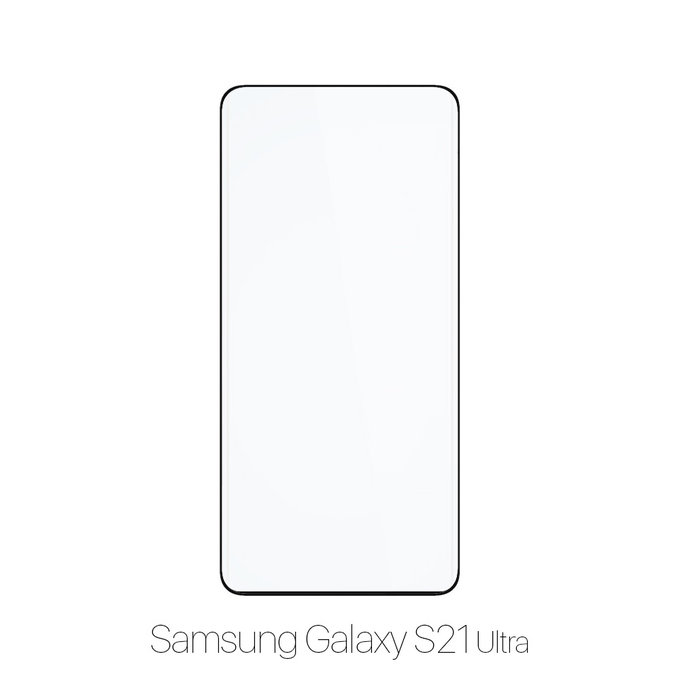 FixPremium FullCover Glass - Verre trempé 3D pour Samsung Galaxy S21 Ultra