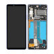 Sony Xperia 10 IV XQCC54 - Écran LCD + Écran tactile + Cadre (Lavande) - A5047176A Genuine Service Pack
