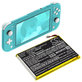 Batterie pour Nintendo Switch Lite, 3200mAh, Li-Pol, 3.8 V, HDH-A-BPHAT-C0, HQ