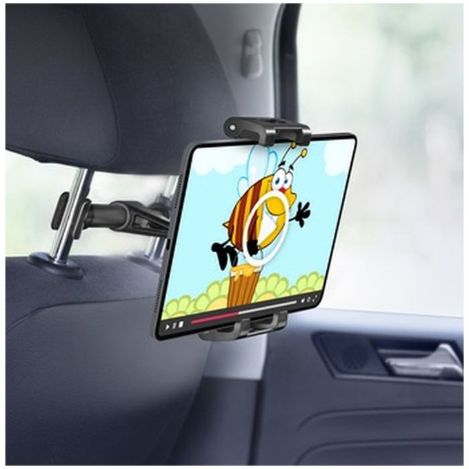 SBS - Support pour Headrest Mount Pro pour smartphone et tablette jusqu'à 12,9", noir