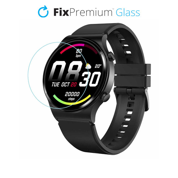 FixPremium Protecteur de montre - Verre trempé pour Samsung Galaxy Watch 42 mm