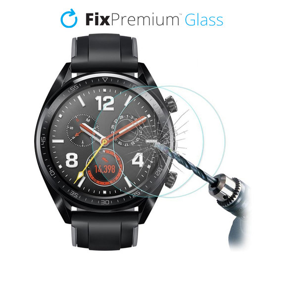 FixPremium Protecteur de montre - Verre trempé pour Samsung Galaxy Watch 4 44mm