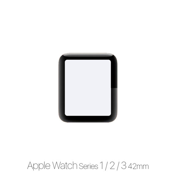 FixPremium Protecteur de montre - Plexiglas pour Apple Watch 1, 2 & 3 (38 mm)