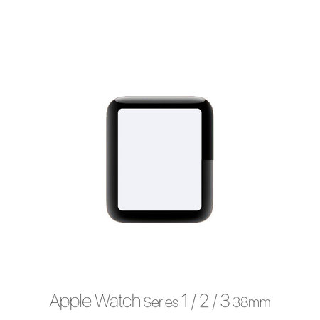 FixPremium Protecteur de montre - Plexiglas pour Apple Watch 1, 2 & 3 (42 mm)
