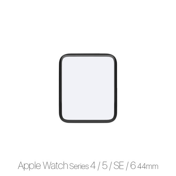 FixPremium Protecteur de montre - Plexiglas pour Apple Watch 4, 5, 6, SE (1ère génération) et SE (2ème génération) (44 mm)