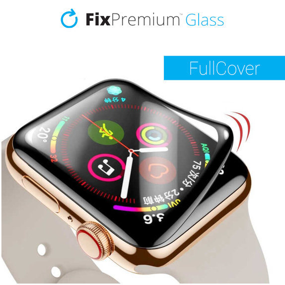 FixPremium Protecteur de montre - Plexiglas pour Apple Watch 7 & 8 (45 mm)