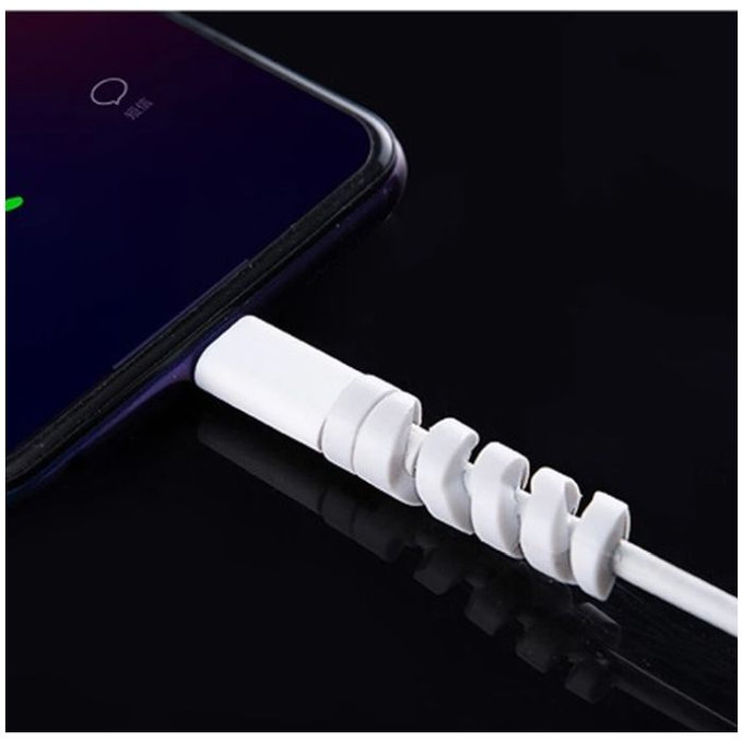 FixPremium - Organisateur de câbles - Protecteur de câbles - Lot de 2, noir